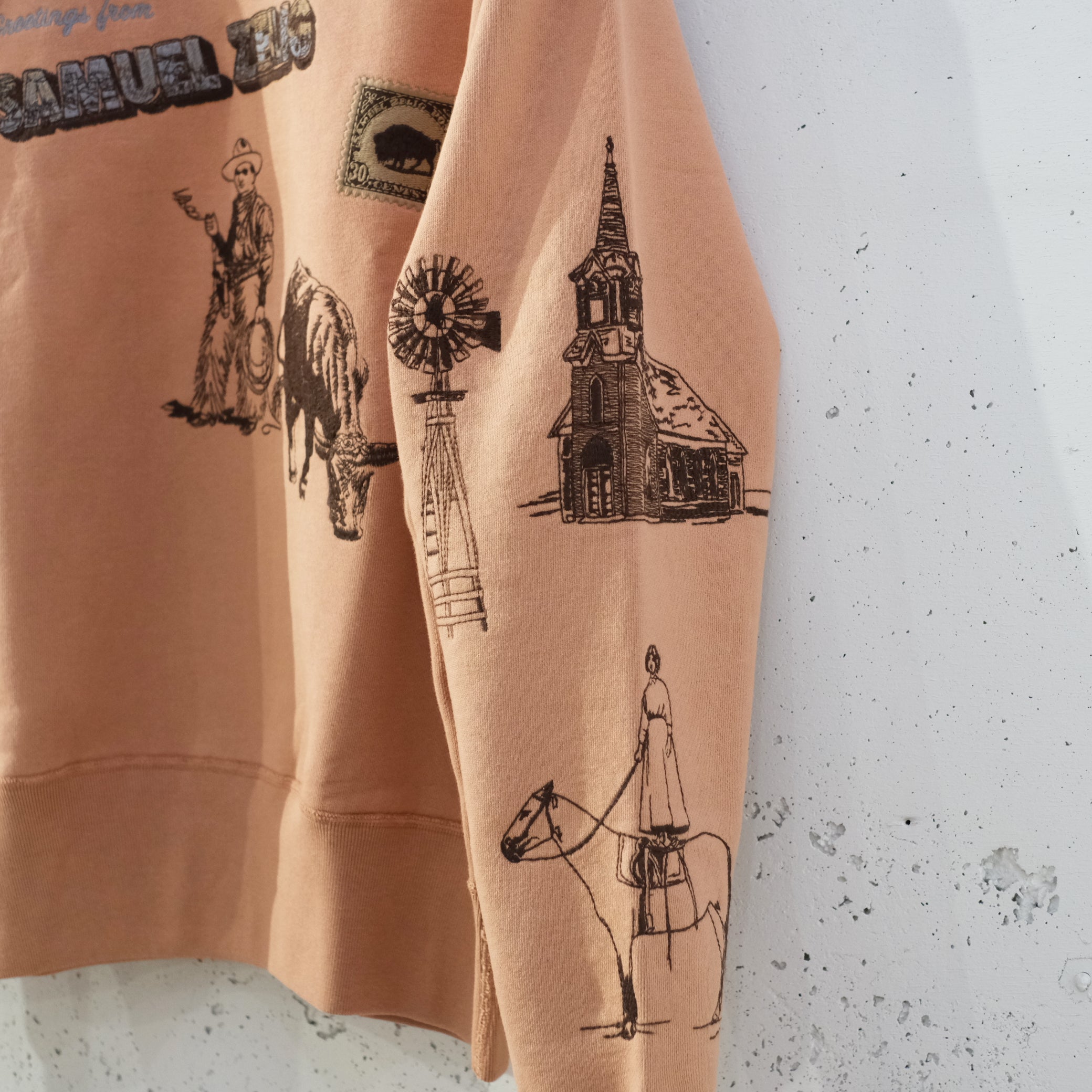 Samuel Zelig (サミュエルゼリグ) - WESTERN CREWNECK | Harmonia公式