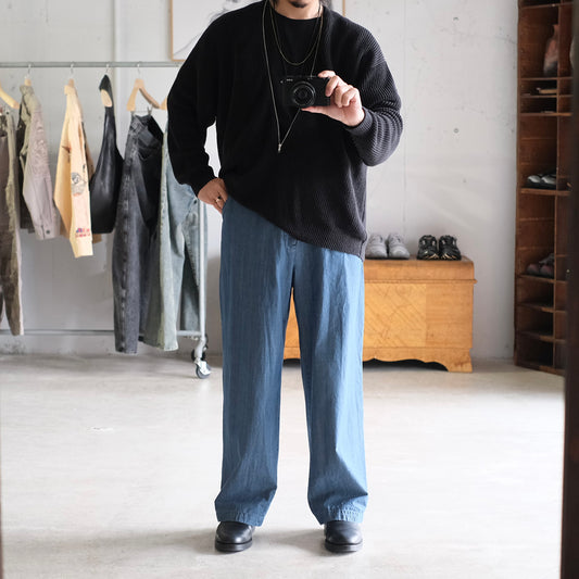 CHAMBRAY PANTS