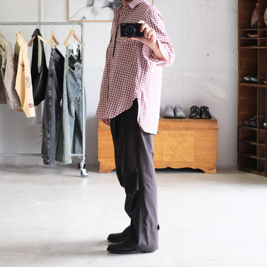 ensou. エンソウ 26SS Everyday Shirt | Harmonia公式通販サイト