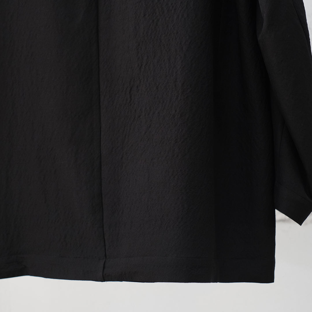 WOOL SILK SINGLE BREASTED JACKET
