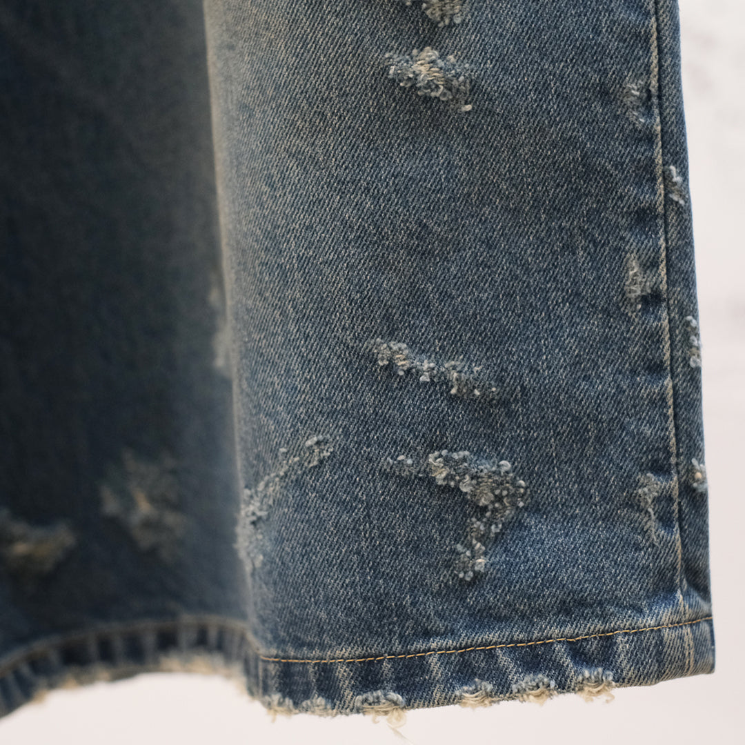 BAGGY DENIM SHORTS