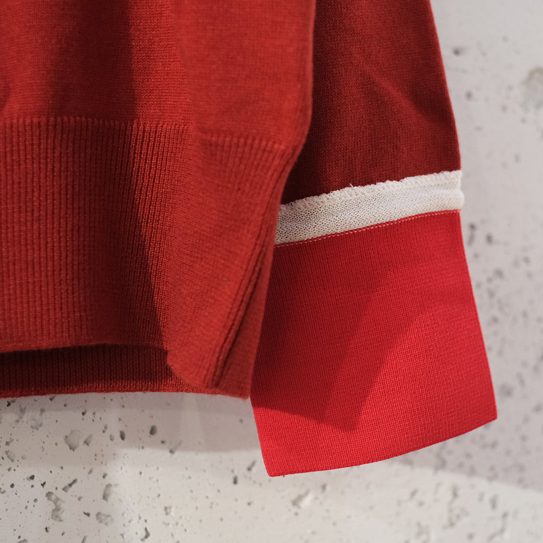 CREW NECK CARDIGAN