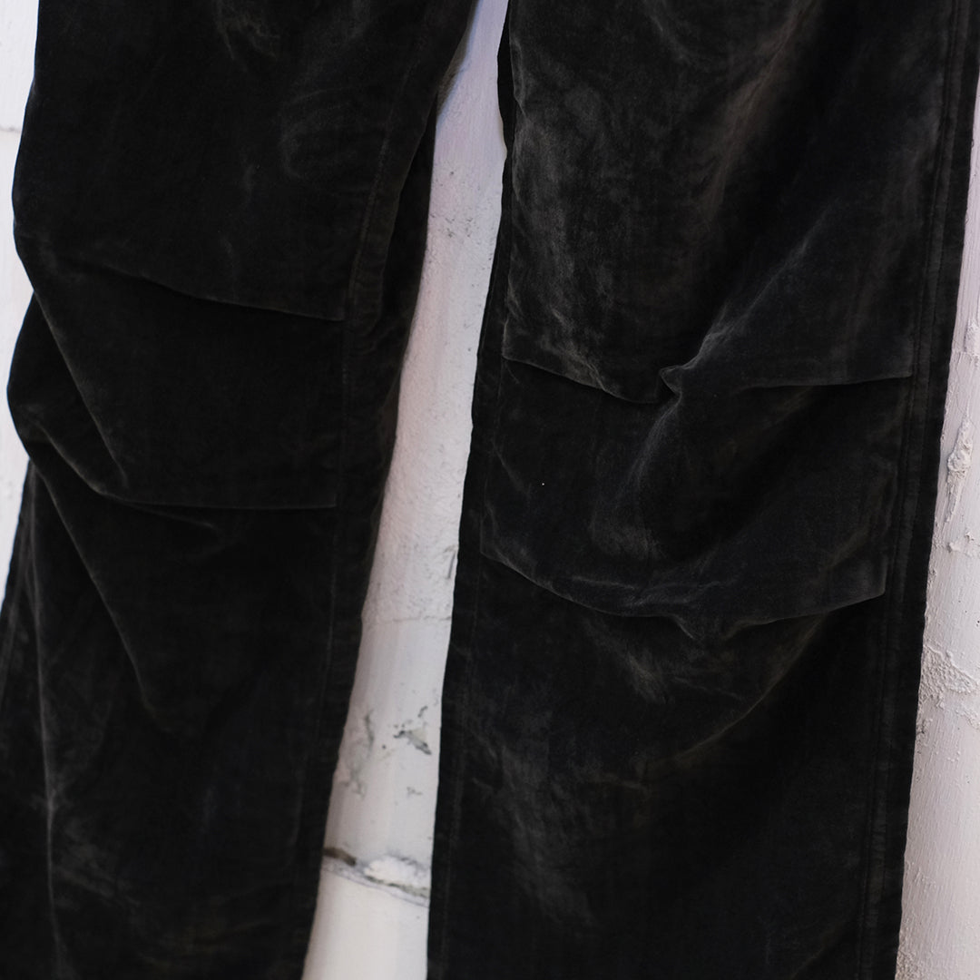 ensou. (エンソウ) - Derby Pants (Sumi-dyed Black) | Harmonia公式
