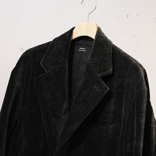 Hypersized Blazer (Sumi-dyed Black)