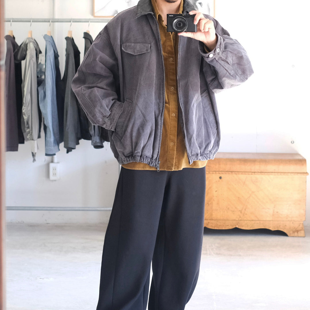 ssstein - SULFUR DYED WHIP CORD VINTAGE ZIP JACKET | Harmonia公式