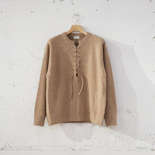 LACE UP KNIT