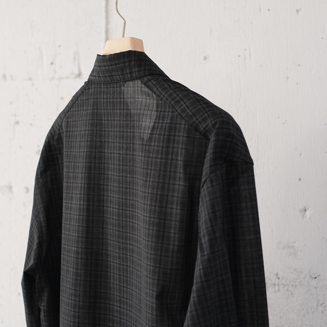 WOOL POLY TROPICAL SHIRT