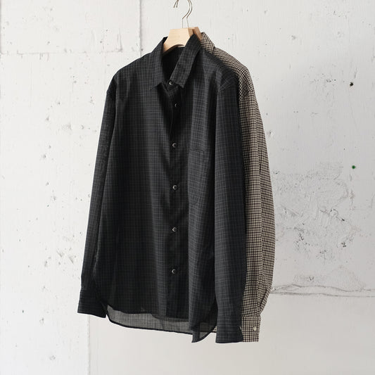 WOOL POLY TROPICAL SHIRT