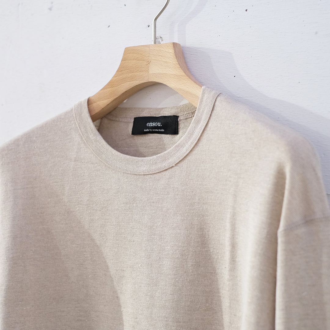 ensou. (エンソウ) / D-shaped Long Sleeve Tee - Harmonia公式通販サイト