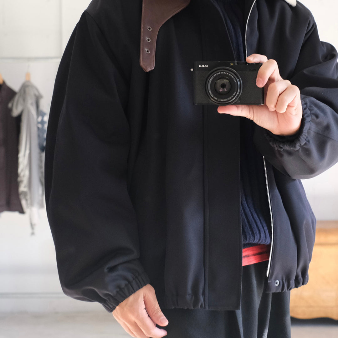 ssstein (シュタイン) 26SS / MOUTON COLLAR PADDED JACKET - Harmonia