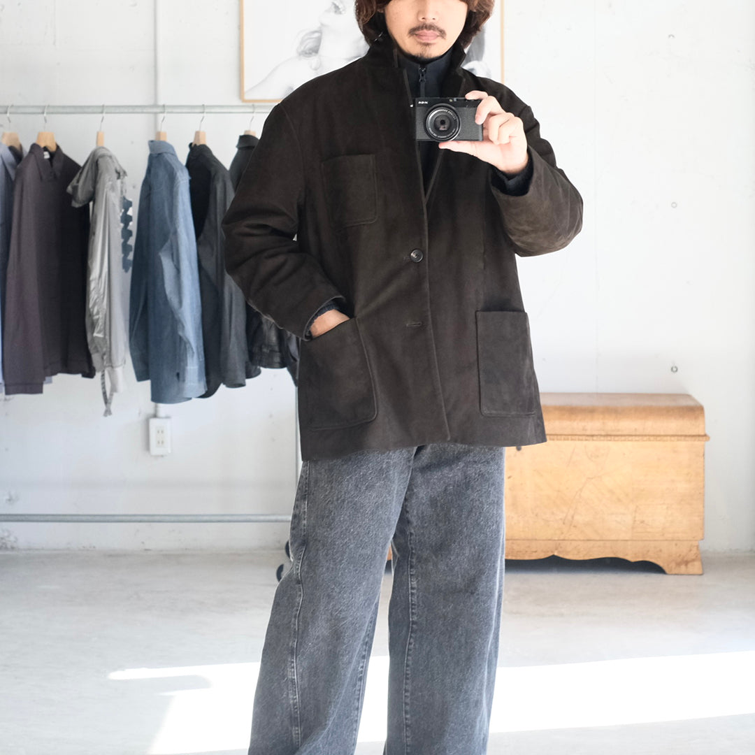 ssstein (シュタイン) 26SS / COW NUBUCK BLAZER - Harmonia公式通販サイト