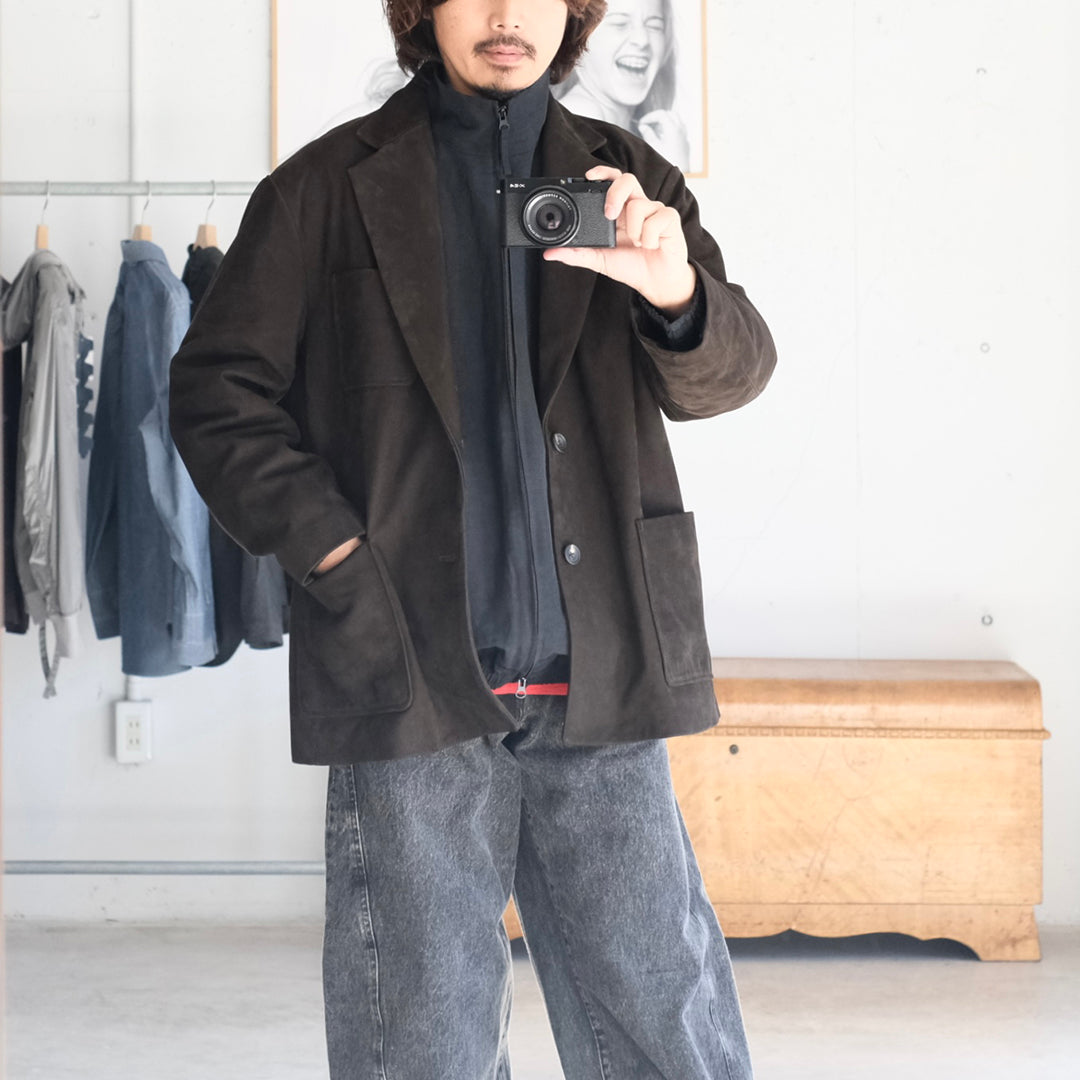 ジャケット・アウター ssstein COW NUBUCK BLAZER 26ss ssstein (シュタイン) 26SS / COW NUBUCK BLAZER - Harmonia公式通販サイト