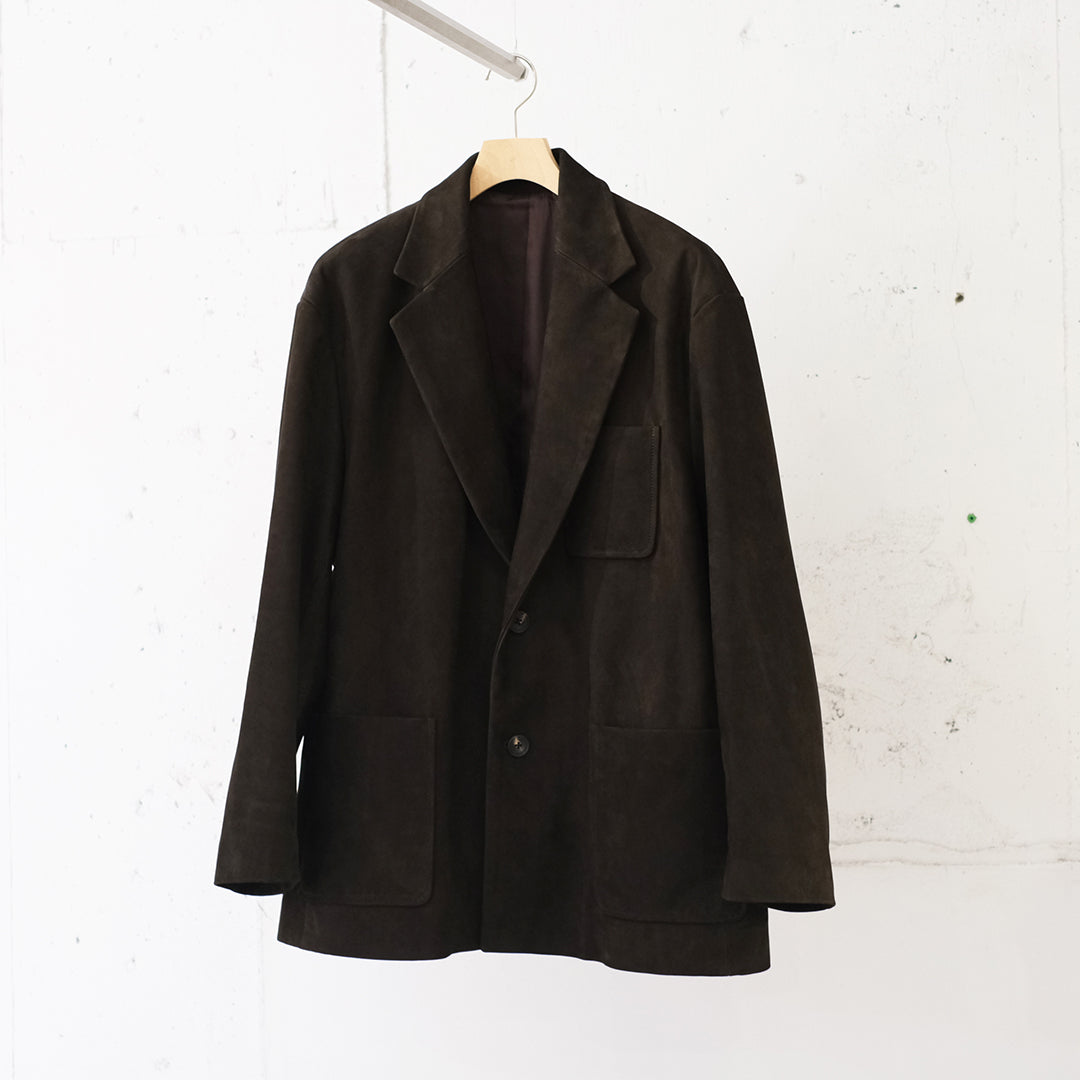 COW NUBUCK BLAZER