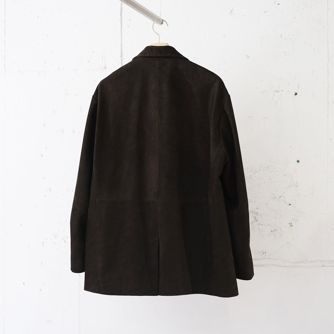 COW NUBUCK BLAZER