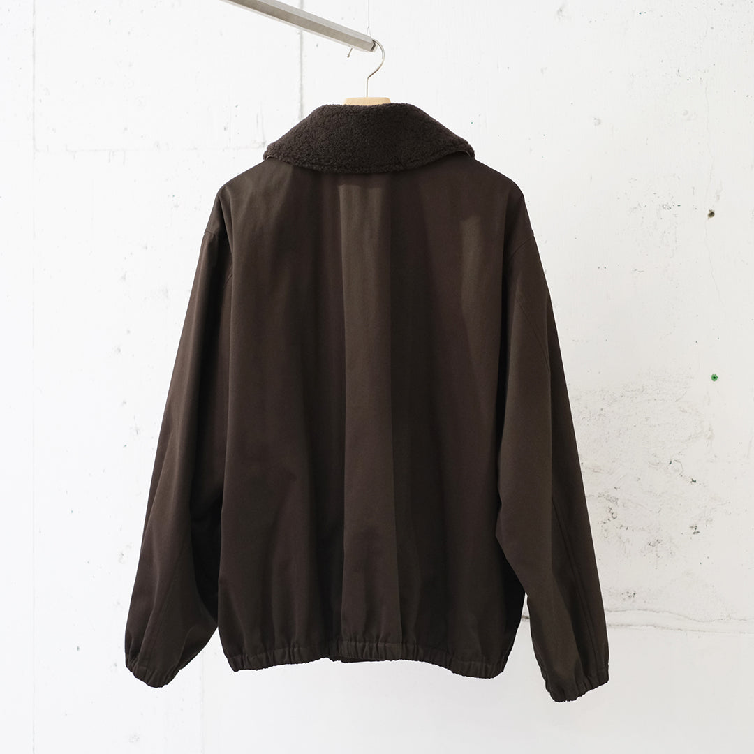 MOUTON COLLAR PADDED JACKET