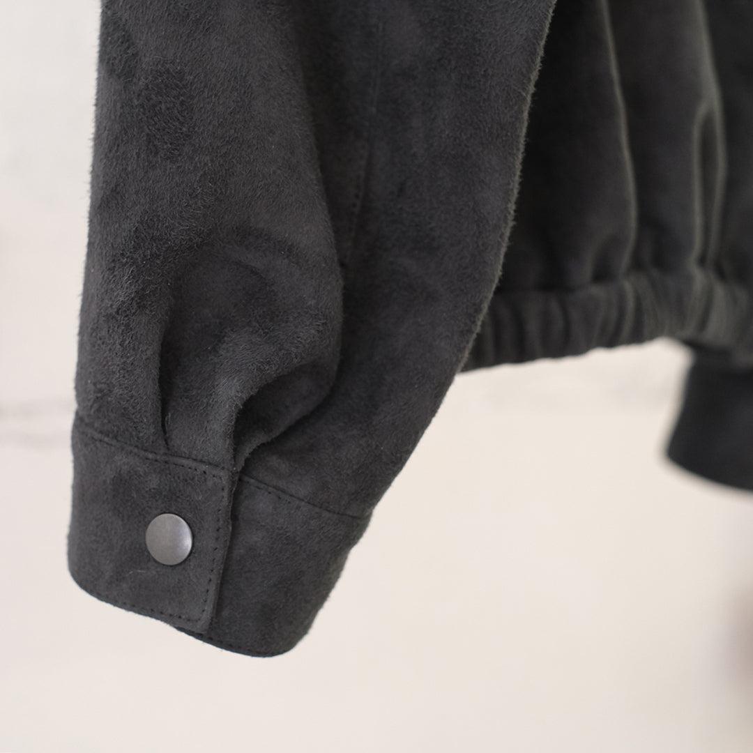 CASHMERE TOUCH SUEDE BLOUSON