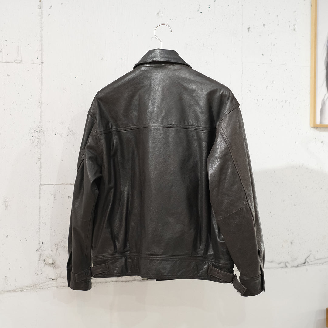 LEATHER FLIGHT JACKET