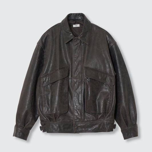 LEATHER FLIGHT JACKET