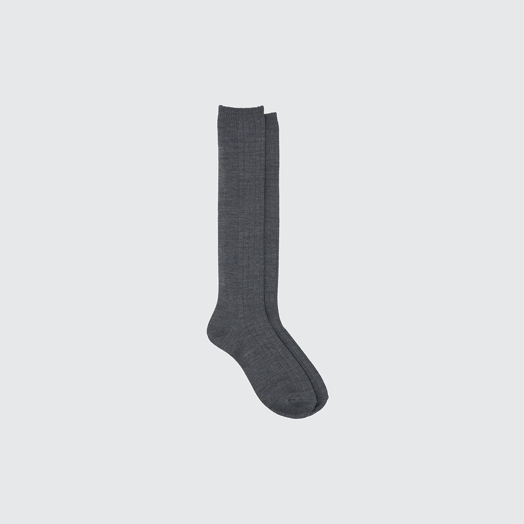 WASHABLE WOOL HIGH SOCKS