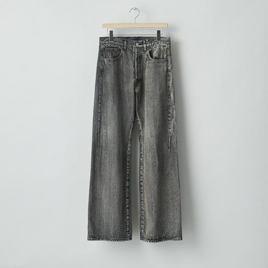 DEFORMED FLARE VINTAGE DENIM JEANS (ST.1075)