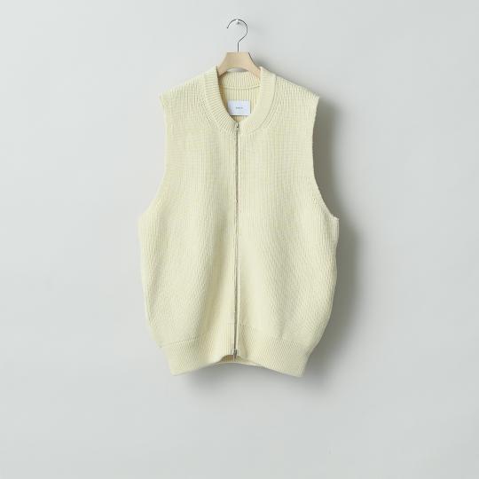 OVERSIZED DRIVERS KNIT ZIP VEST (ST.844)